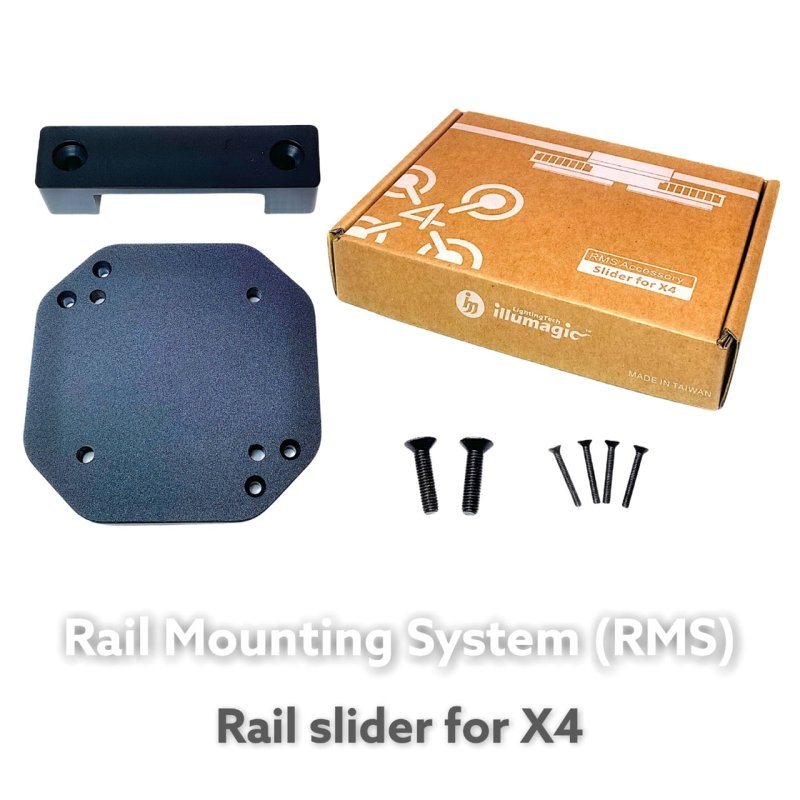 画像1: X4 RMS Rail Slider (1)