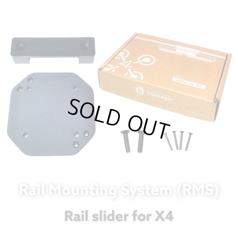 画像1: X4 RMS Rail Slider (1)
