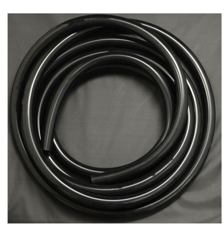 画像1: ハイエンドブラックシリコンホース　５M (1)